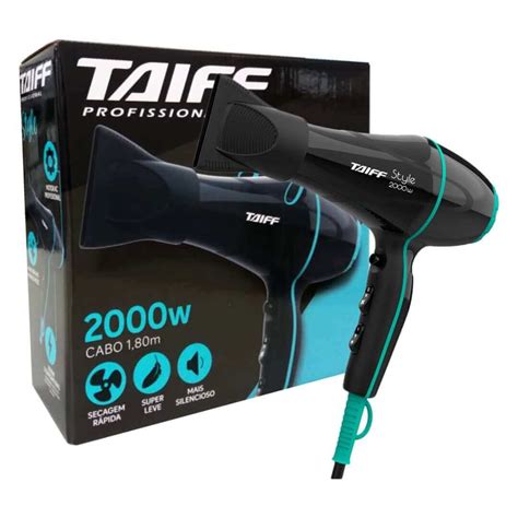 secador de cabelo taiff 2000w